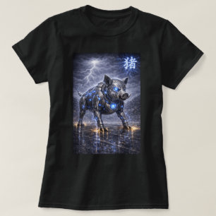 Camiseta Año Fu Chino del Zodiaco del Cerdo 0046492