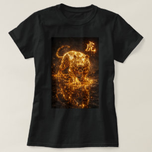 Camiseta Año Fu Chino del Zodiaco del Tigre 0046469