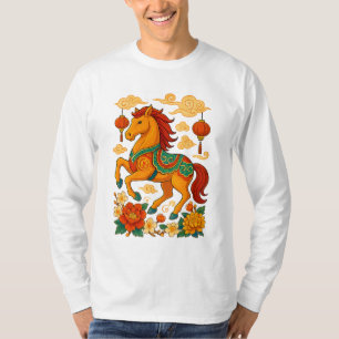 Camiseta año lunar chino caballo
