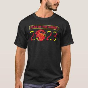 Camiseta Año Lunar Chino De Conejo 2023