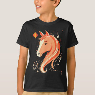 Camiseta Año Mínimo del Caballo 2026 Año Nuevo Chino