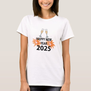 Camiseta Año Nuevo 2025 Feliz Año Nuevo