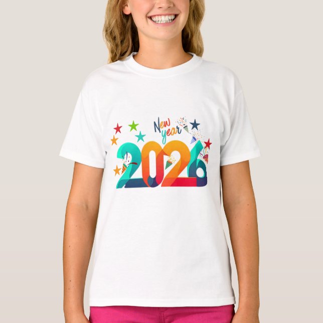 Camiseta año nuevo 2026 (Anverso)