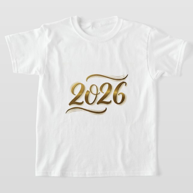 Camiseta Año Nuevo 2026 (Distribución)