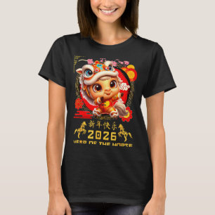 Camiseta Año Nuevo Caballo Lunar Chino