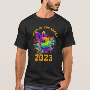 Camiseta Año Nuevo Chino 2023, año del horóscopo de conejo