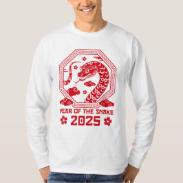 Camiseta Año nuevo chino 2025 de la serpiente