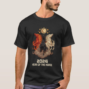 Camiseta Año Nuevo Chino 2026 Año del Caballo 2026 1