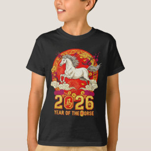 Camiseta Año Nuevo Chino 2026 Año del Caballo 2026 Lunar