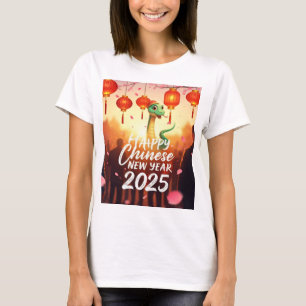 Camiseta Año Nuevo Chino Serpiente 