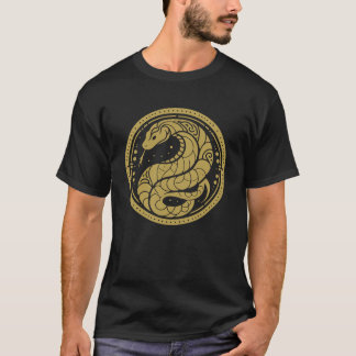 Camiseta Año nuevo chino tradicional de la serpiente 2025