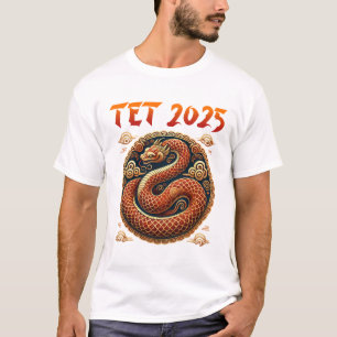 Camiseta Año nuevo de la serpiente vietnamita 2025