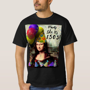 Camiseta Año Nuevo de Mona Lisa
