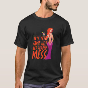 Camiseta Año Nuevo El Mismo Empleado De Ajedrez De Cabeza R