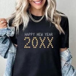 Camiseta Año Nuevo Feliz Año Nuevo 2024