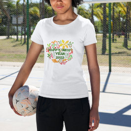 CAMISETA AÑO NUEVO FELIZ PERSONALIZADO 20XX