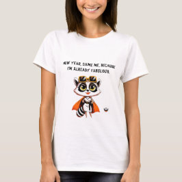 Camiseta Año Nuevo femenino, mismo yo