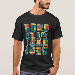 Camiseta Año Nuevo Fiesta Suministra Matanza Matemática Fam