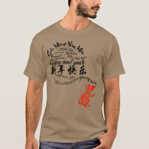 Camiseta Año Nuevo Internacional Chino 2020 Men Tee