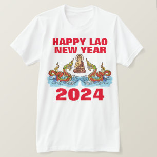 Camiseta Año Nuevo Lao 2Naga 2024
