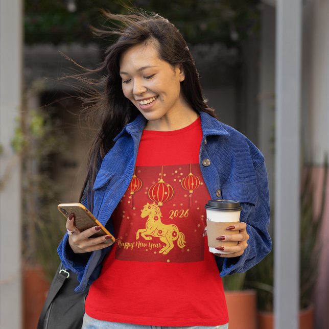 Camiseta Año Nuevo Lunar 2026 | Año del caballo (Subido por el creador)