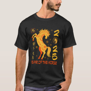 Camiseta Año Nuevo Lunar Caballo 2026 Año Nuevo Chino 2026