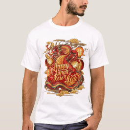 Camiseta Año Nuevo lunar chino 2025 - Año del dragón