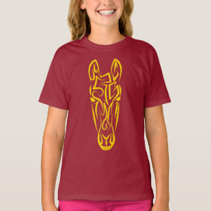 Camiseta Año Nuevo Lunar Chino del Caballo 2026 4724 Fuego