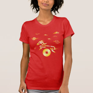 Camiseta Año Nuevo Lunar Chino del Caballo 2026 4724 Fuego