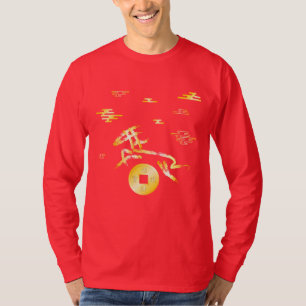 Camiseta Año Nuevo Lunar Chino del Caballo 2026 4724 Fuego