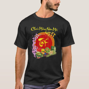 Camiseta Año Nuevo Lunar Vietnamita - Tet 2022 - Chuc Mung 