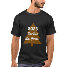 Camiseta Año Nuevo, Nuevos Sueños