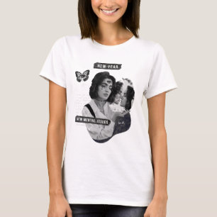 Camiseta Año Nuevo Problemas Mentales Estoy Bien