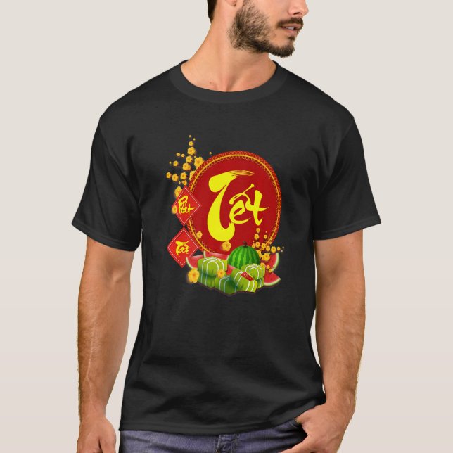Camiseta Año Nuevo Vietnamita 2023 Phat Tai Phat Loc Año Nu (Anverso)