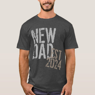 Camiseta Año personalizado Año Nuevo papá desmoronó Día del