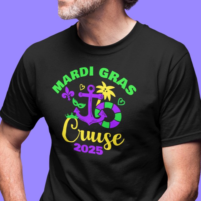 Camiseta Año Personalizado de crucero Mardi Gras (Subido por el creador)