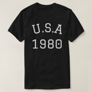 Camiseta Año personalizado EE. UU.