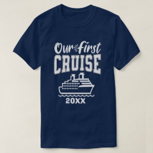 Camiseta Año Personalizado Nuestras Primeras Vacaciones Fam