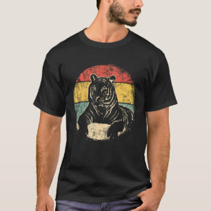 Camiseta Año Tigre Del Vintage Tigre Feliz Nuevo Chino