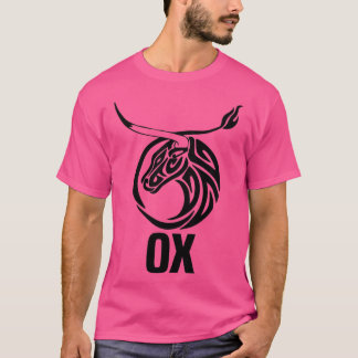 Camiseta Año tribal del diseño negro azoico chino