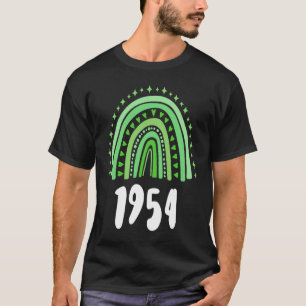 Camiseta Año Verde Del Arcoiris, Cumpleaños, 1954