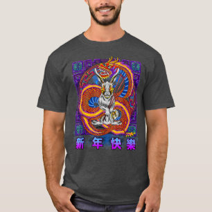 Camiseta Año Zodiaco Chino del Conejo Año Nuevo Chino