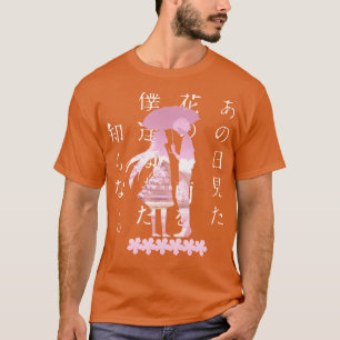 Camiseta Anohana La Flor Que Vimos Ese Día En Su Hola Mita 