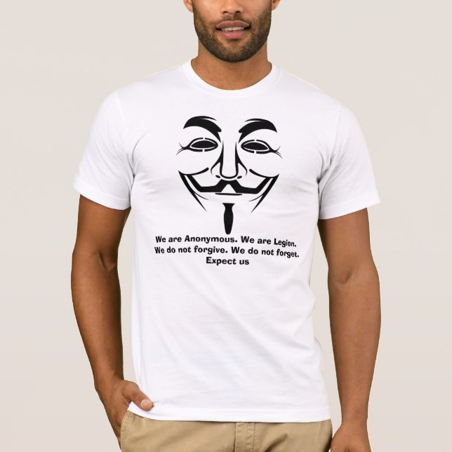 Camiseta Anónima Anti-Republicana (Anverso)