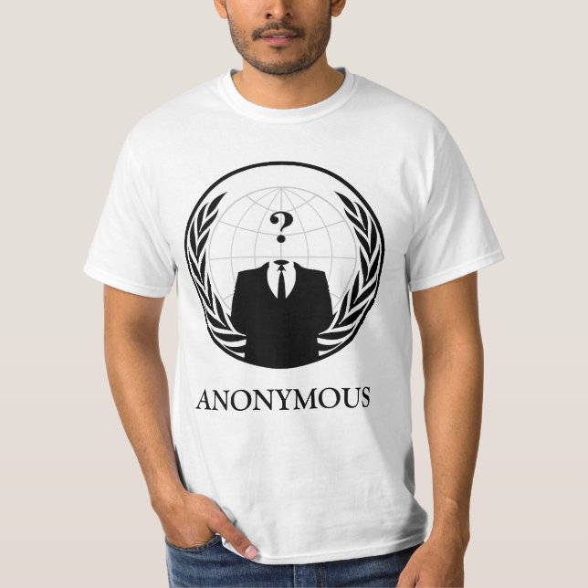 Camiseta Anónimo (Anverso)