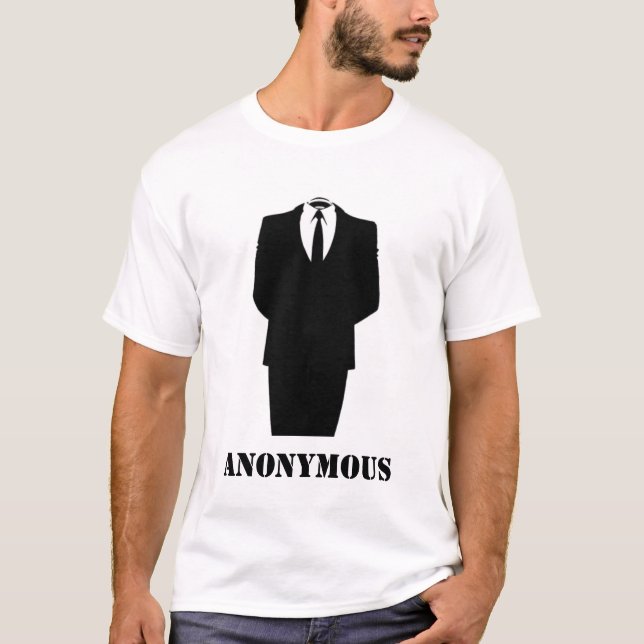 Camiseta Anónimo (Anverso)