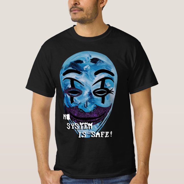 Camiseta Anónimo desenmascarado (Anverso)