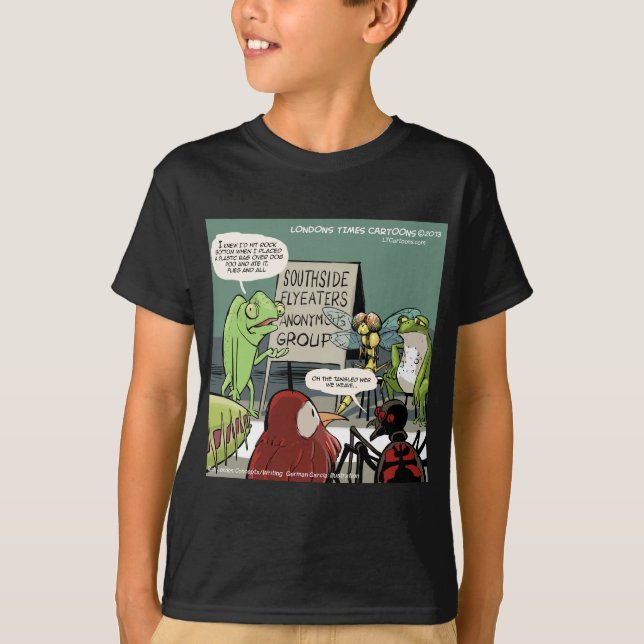 Camiseta Anonimos de Osos Hormigueros 12 Pasos Divertido (Anverso)