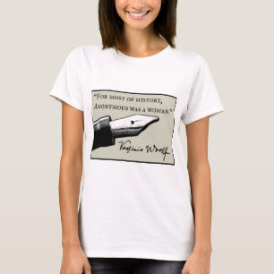 Camiseta Anonymous fue una mujer