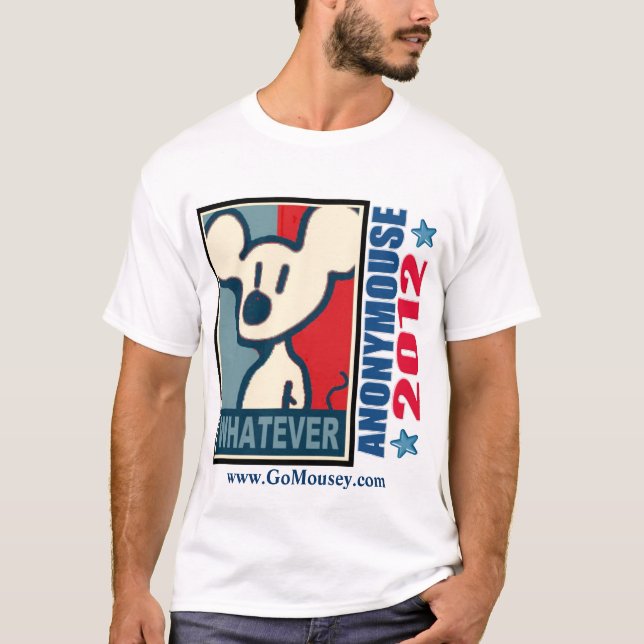 Camiseta Anonymouse 2012 - Si está nombrado (Anverso)